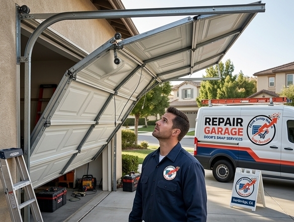 Off Track Garage Door Repair in Northridge