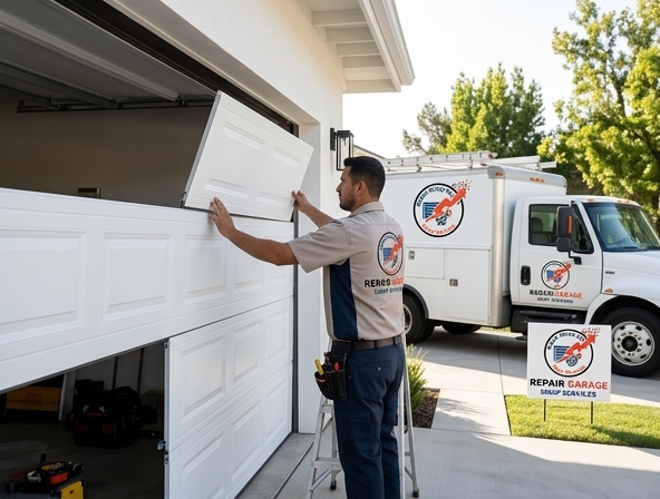 Garage Door Panel Replacement in Northridge