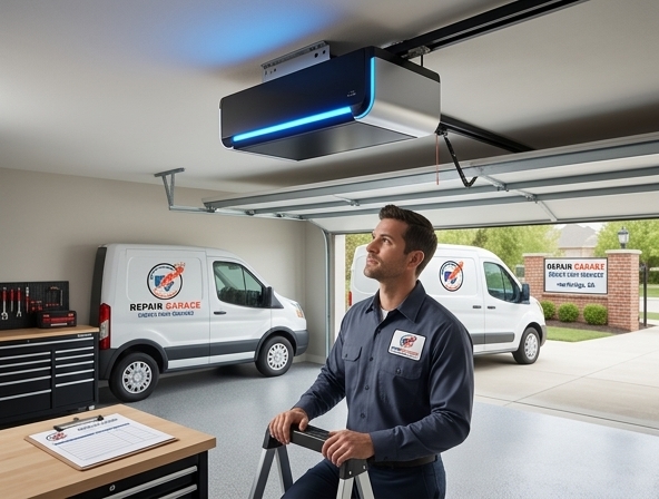 Smart WiFi Garage Door Opener in Northridge